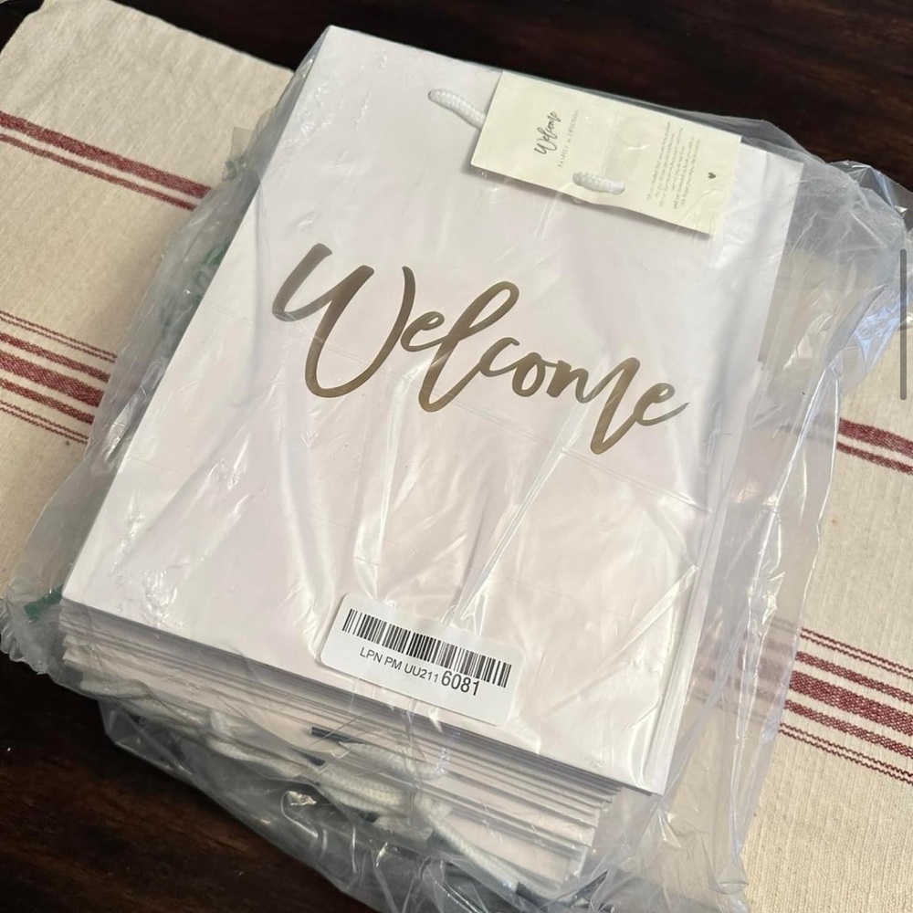 Welcome bags